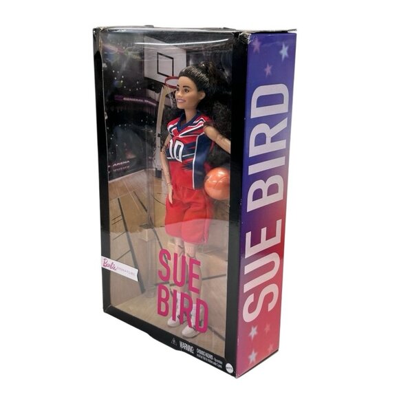 Barbie Signature Sue Bird Doll Basketball No 10 Uniform Mattel HJW97 - Picture 3 of 6